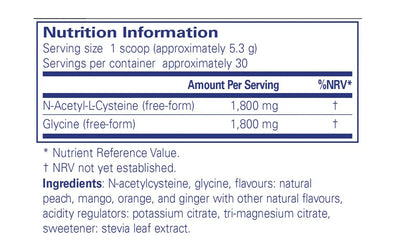 NAC + Glycine Powder - 159 g powder