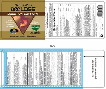 AgeLoss Digestion Support - 90 Capsules