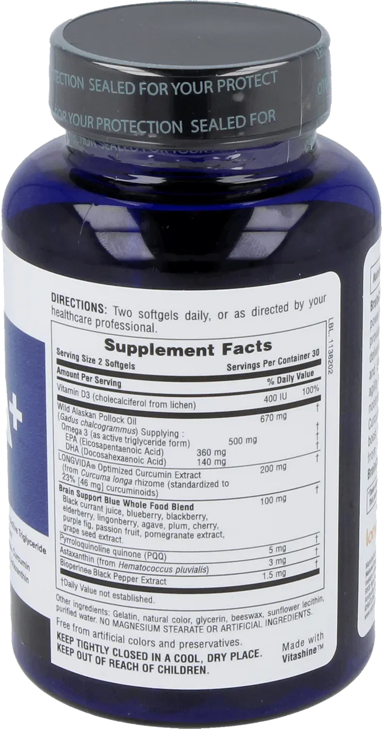 Brainceutix™ Omega+ - 60 Softgels