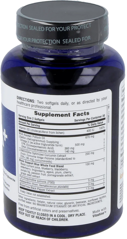 Brainceutix™ Omega+ - 60 Softgels