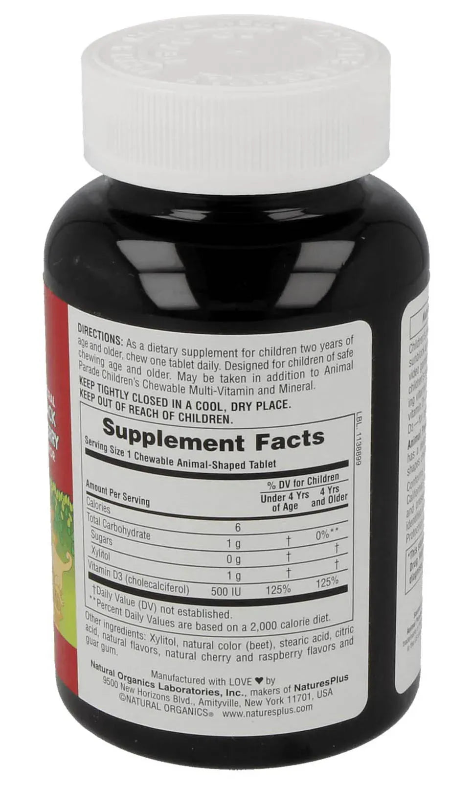 Animal Parade® Vitamin D3 - 90 Chewables