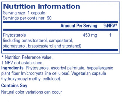 Phytosterol Complex - 90 capsules