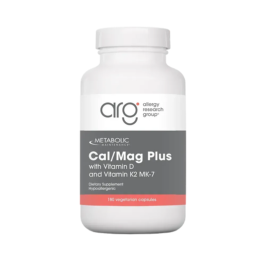 Cal/Mag Plus w/ Vit D and K-2 - 180 capsules