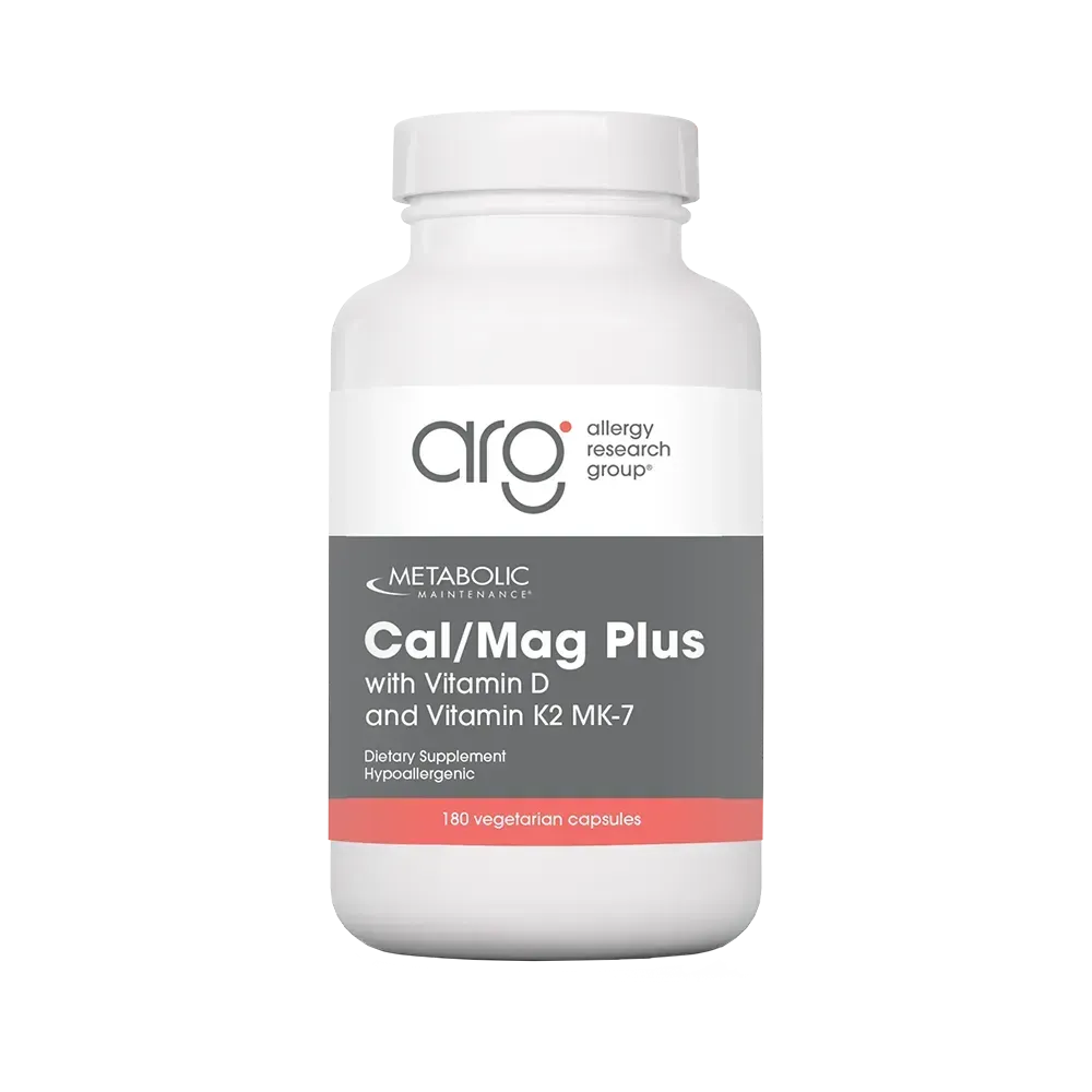 Cal/Mag Plus w/ Vit D and K-2 - 180 capsules