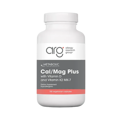 Cal/Mag Plus w/ Vit D and K-2 - 180 capsules