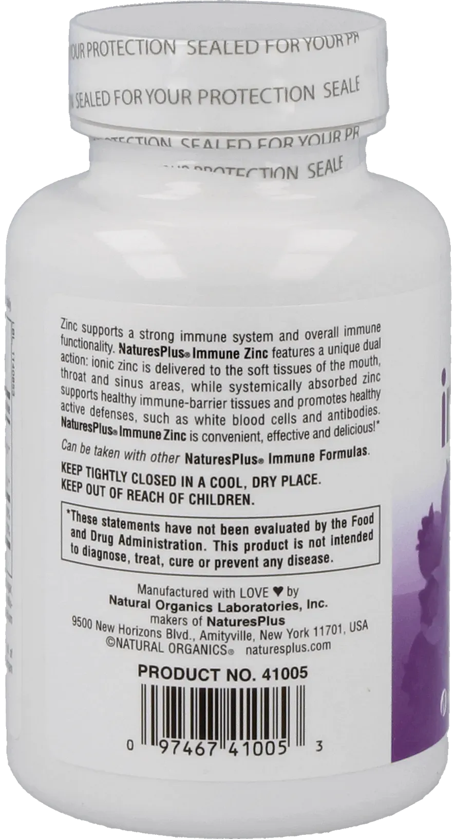 Immune Zinc Lozenge - 60 Lozenges