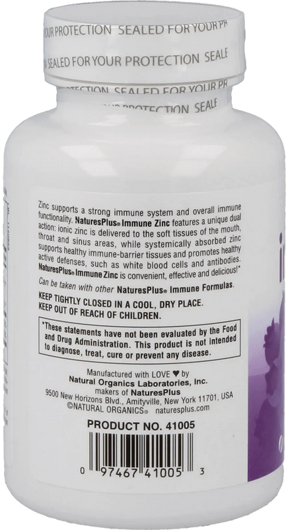 Immune Zinc Lozenge - 60 Lozenges