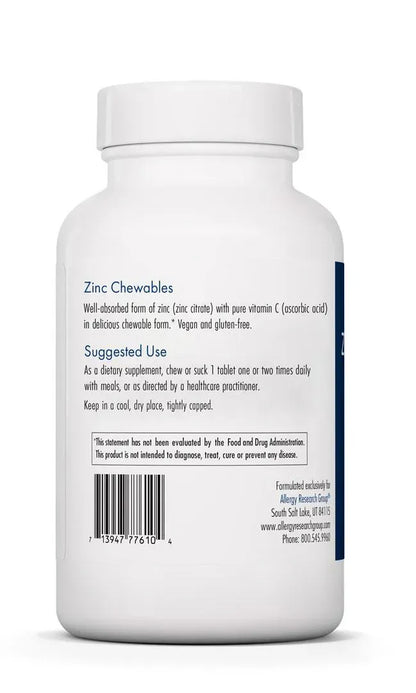 Zinc Chewables - 60 Lozenges