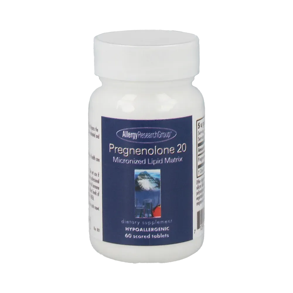 Pregnenolone 20 mg - 60 Tablets