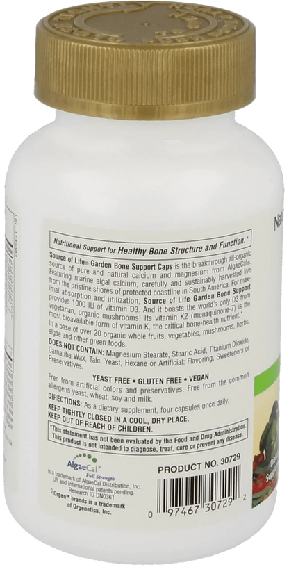 Source of Life® Garden™ Bone Support - 120 Capsules