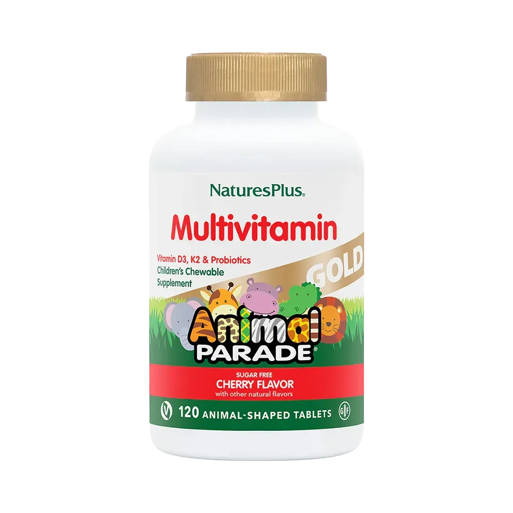 Animal Parade® GOLD Multivitamin Cherry - 120 lozenges