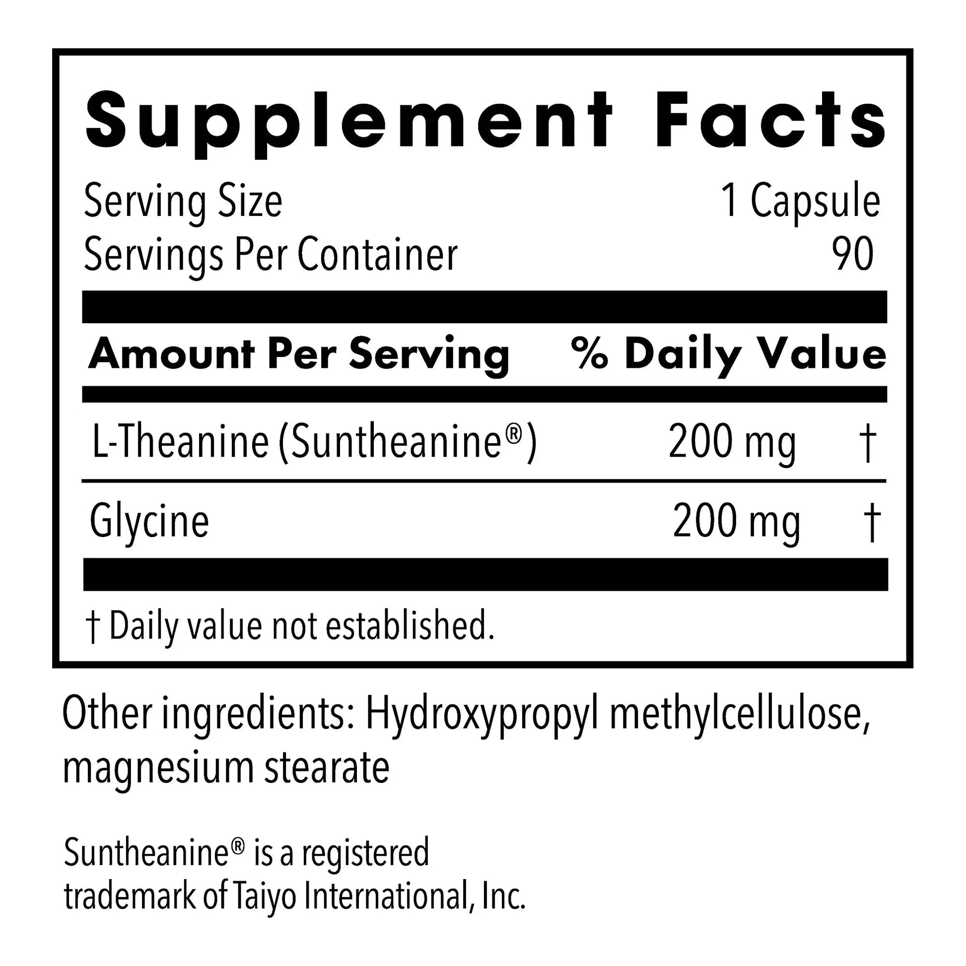 MethylPro MethylPro® L-Theanine 200mg - 90 capsules - Deltastar