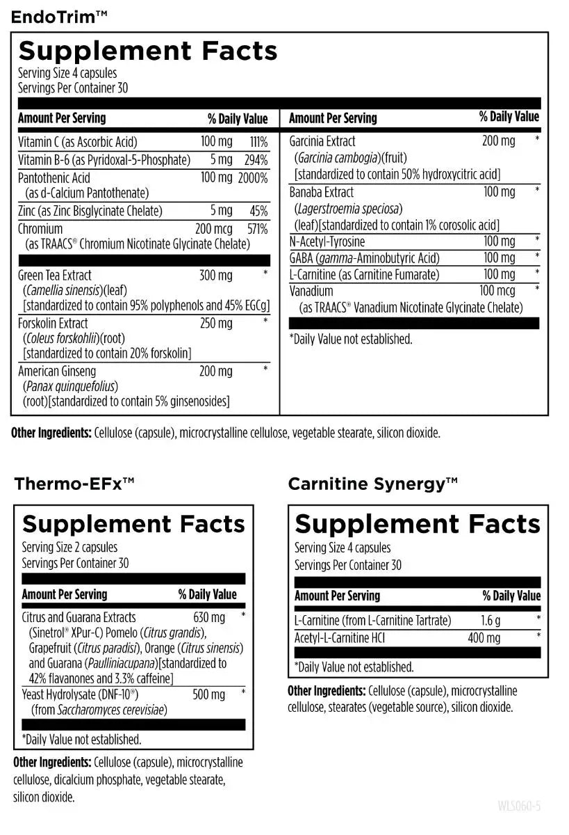 Weight Loss Support Packets - 60 x 5 capsules